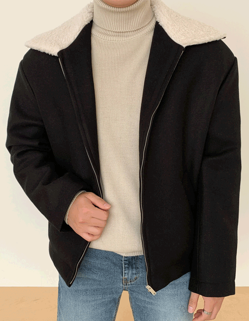 양털 무스탕 자켓 (3color)